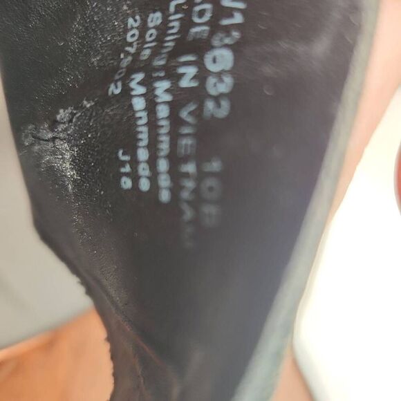 Cole Haan Grand 360 Felicity Leather Sandal Size 10 B Women's Black - Picture 10 of 10